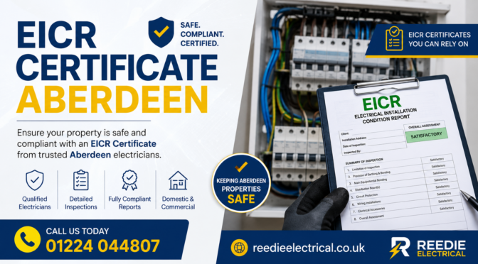 EICR certificate Aberdeen