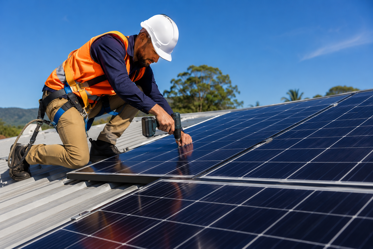 solar panel installation falls under permitted development rights and does not require planning permission.